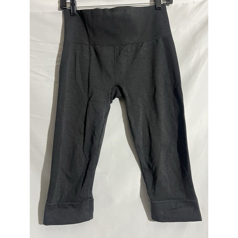 Lululemon Gray Cropped Skinny Stretch Leggings Women Regular Activewear Size 8